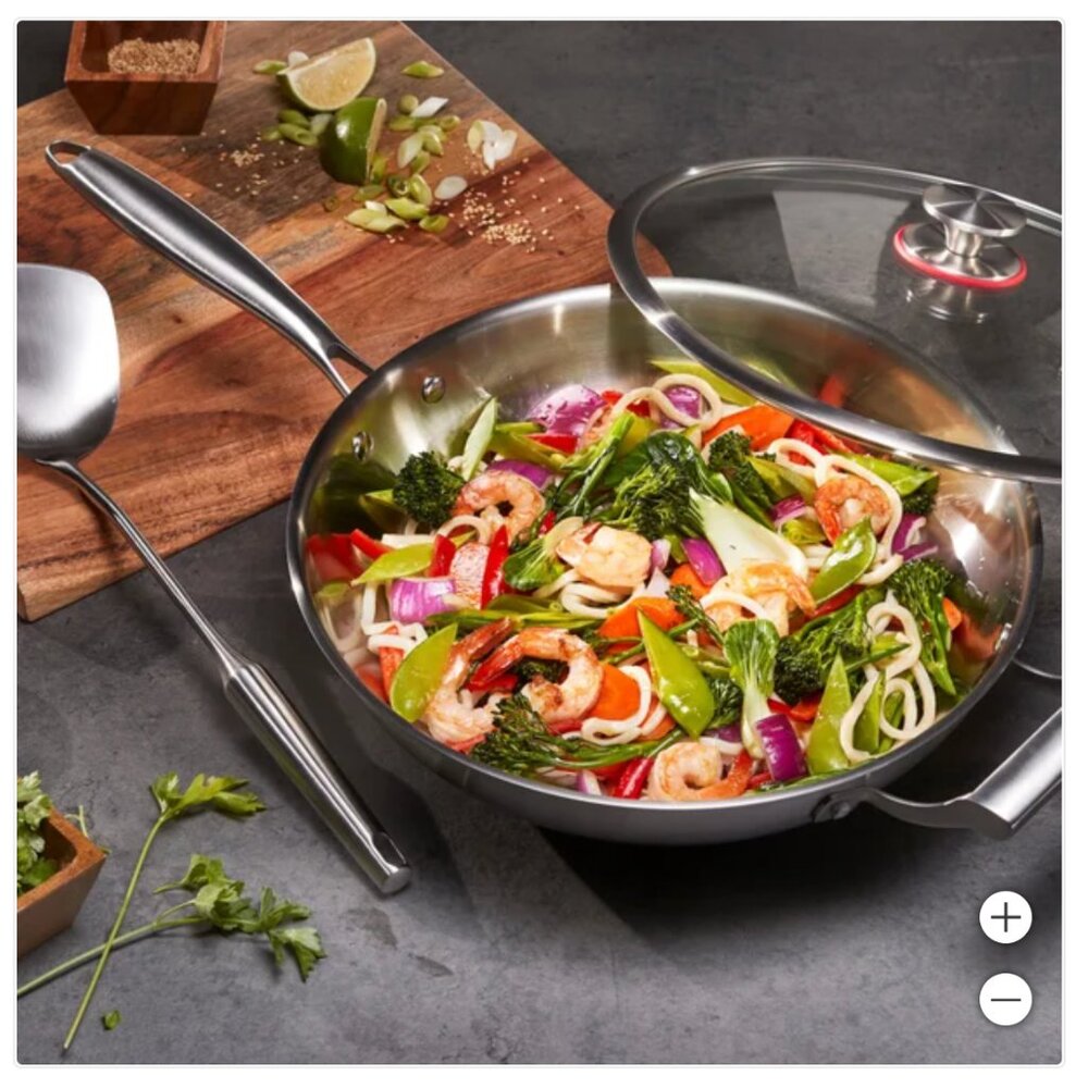 MIU Stainless Steel Wok
